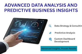 provide advanced data analysis and predictive business insights
