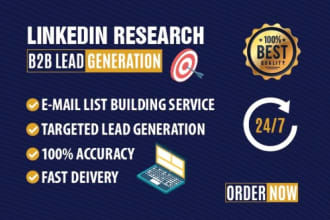 collect leads using linkedin, sale navigator, salesql and skrapp io