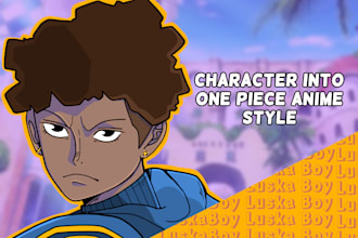 draw you into one piece anime style