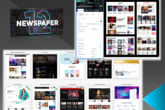 set up, update, and configure wordpress and  themes like newspaper and newsmag