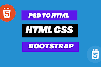 design a responsive html css bootstrap website