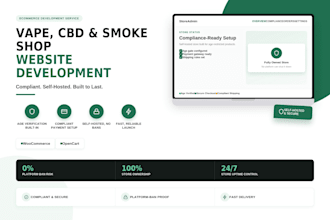 create website for vape business