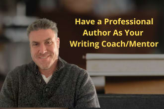 be your coach and mentor as you write and publish your book