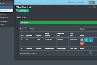 isp freeradius develop application