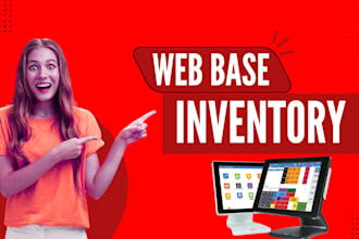 develop web based inventory system with pos for you