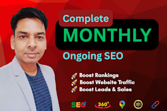 do monthly off page SEO with using authority white hat linkbuilding backlink