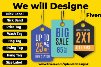 create clothing tag hang tag clothing label