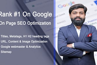 do website onpage SEO for higher google ranking