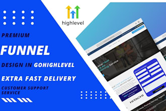 be ur gohighlevel funnel builder, build gohighlevel website