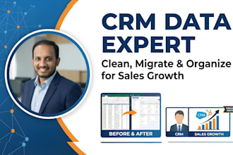 clean, migrate, and organize your CRM data for sales growth