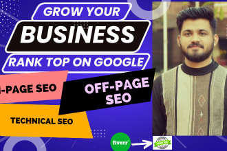 do technical on page seo of wordpress yoast, shopify, squarespace or wix website
