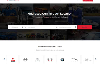 design classified or ad listing wordpress website