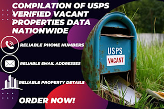 skip trace usps verified vacant leads