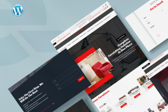 design modern wordpress website, blog site, landing page , affiliate site