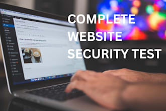 provide complete website security test with detailed report