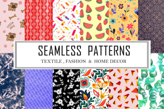 design repeat seamless pattern and textile pattern