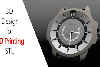 create 3d engineering cad model for 3d printing by solidworks