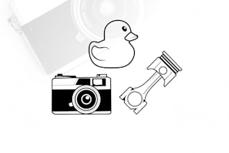 make you a minimalist vector of any item