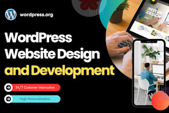 design and develop a stunning wordpress website with elementor pro