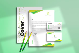 do luxury business cards and letterheads, stationery design