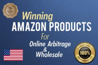 do amazon product research for online arbitrage and fba wholesale