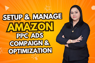 provide amazon pay per click VA services and manage amazon fba PPC ads