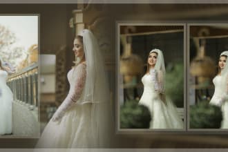 do professional wedding album design