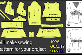 make clothing patterns for sewing