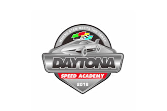 design original daytona speed academy logo