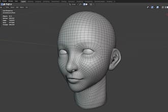 quickly retopology and uv unwrap your 3d model with clean polygons