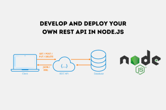 develop and deploy your own rest api in nodejs