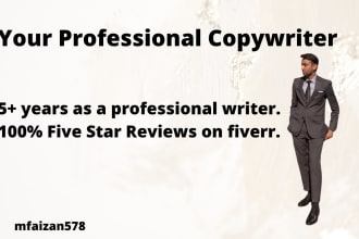 create the best conversion copywriting for your sales