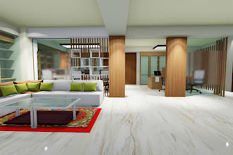 do office interior design workstation and commercial spaces