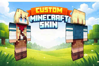 make a custom minecraft skin
