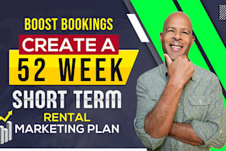 tailor an actionable plan to boost rental bookings