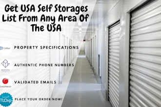 provide you self storages list