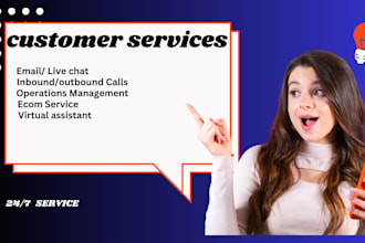 be your customer service and support representative for 24 by 7 assistance