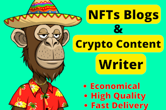 be your professional crypto and nft content writer
