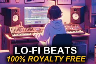 produce exclusive and royalty free lo fi music