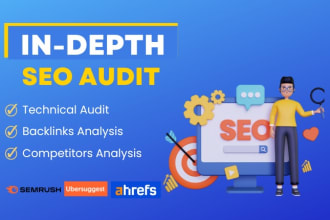 do technical SEO audit, shopify audit, and website analysis
