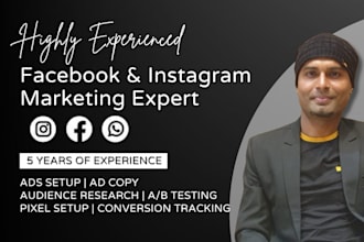 run paid ads on facebook instagram meta ads manager for lead generation or sales