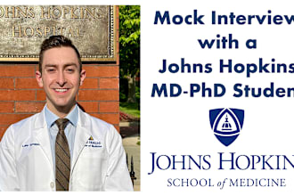 conduct mock medical school interviews