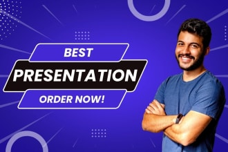 design superior and quick powerpoint presentation slides