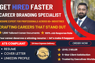 write tailored executive resumes for senior leadership roles
