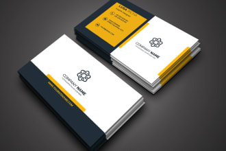 do professional, luxury, and unique clean business cards