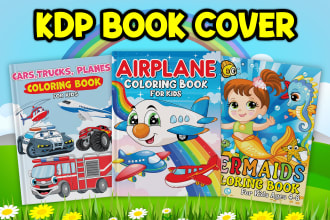 do professional ebook cover design and kdp book cover for amazon