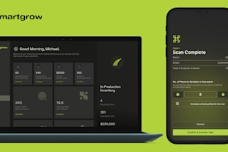 do ui ux dashboard, saas, web app, mobile app in figma