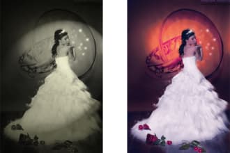 editing your wedding photography different models