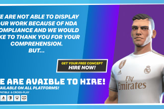 create your aaa game UI UX