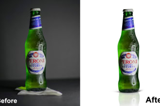 do product image editing and photo retouching with photoshop edit